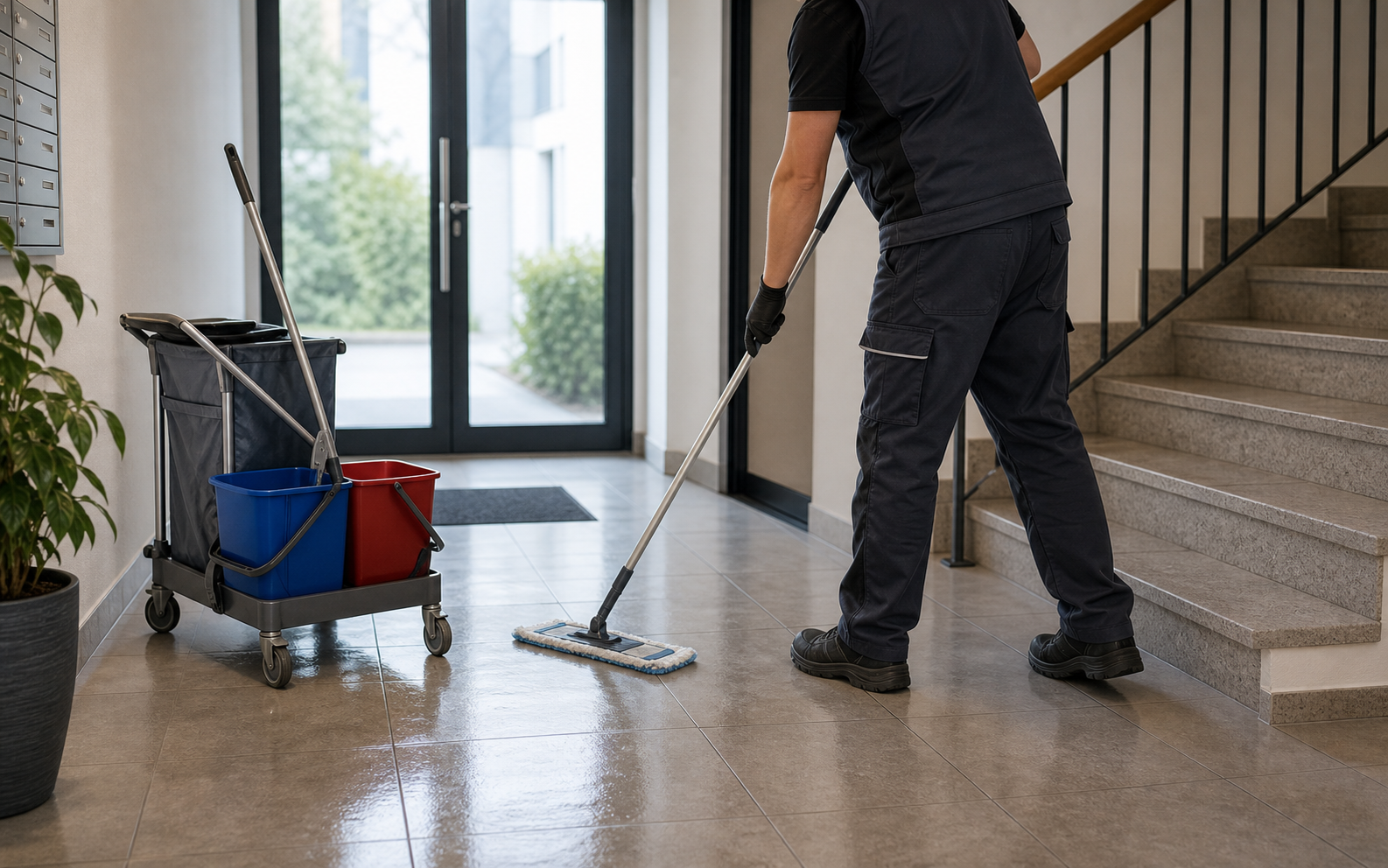 Haustechnik, Sichtprüfungen und Dienstleisterkoordination bei Facility Management Solutions